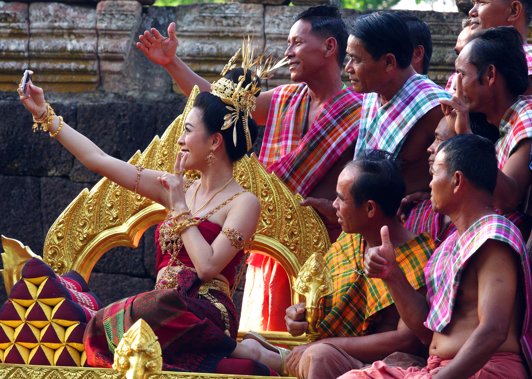 Thailand Phanom Rung selfie!